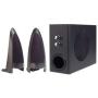 Benwin 3-Piece 2.1 Channel PC/Gaming Speaker System (Black)