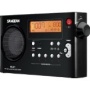 Sangean PR-D7 BK AM/FM Digital Rechargeable Portable Radio