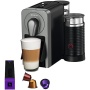 Nespresso Prodigio Milk Coffee Machine by KRUPS with Bluetooth, Titanium