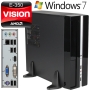 PC-Systeme Slim-Tec AMD Zacate E-350(2x1,6 GHz), Design Slim PC Mini ITX, 500GB SATA II, 4096MB DDR3, AMD HD6310 DX11 HDMI/DVI , DVD-RW, Sound,GLAN, W