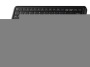 Perixx PERIBOARD-709PLUS, Wireless Keyboard with Trackball - Super Mini 9.05"x6.30"x0.90" Dimension - Nano Receiver - On/Off Switch - Brand Batteries