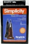 Simplicity Type A HEPA Vacuum Cleaner Bags 6 Pack