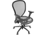 Regency® Allure Ergonomic 2-to-1 Mesh Task Chair, Black