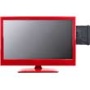Alba 22 Inch Full HD 1080p Freeview LED TV/DVD Combi - Red