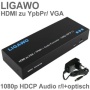 Ligawo ® HDMI vers VGA YPbPr Component AV Convertisseur Converter HD 1080p HDCP