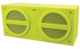 "iHome iBN24QC Bluetooth Rechargeable Stereo Mini Speaker, Green"