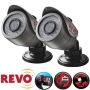 REVO2-pack of Surveillance540TVL Dome Camerasw/66 ft. Night Vision