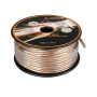 Aurum Cables 16 Gauge Transparent PVC Speaker Wire w/ ft markings every 5 ft - 150 feet