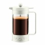 Bodum Bean Kaffeebereiter / Kocher / French Press für 3 Tassen Kaffee, 0.35 l, Cremefarben, 11375-913