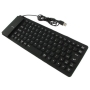Flexible Foldable Portable Roll-Up USB Silicone Keyboard