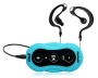 Pyle PSWP20BL Surf Sound Waterproof MP3 Player with Headphones (Blue)