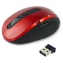 New USB Wireless Cordless Optical Mouse Mice with Nano Receiver for Laptop PC (Optical - Wireless - Radio Frequency - Red - USB 2.0 - 1200 dpi)