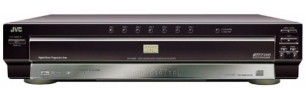 JVC XV-FA95BK Progressive-Scan 7-Disc DVD Player, Black
