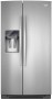Whirlpool 26.4 Cu. Ft. Stainless Steel Side by Side Refrigerator - GSS26C4XXY
