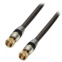 LINDY 2m Premium TV Aerial / UHF / RF / Freeview Coax Extension Cable