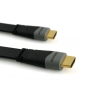 Premium 10m / 10 metres Flat High Speed HDMI Cable with Ethernet (1.4 / 1.4a, 3D Ready and Ethernet)