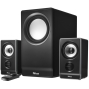 Trust Wave 2.1 Speaker Set with Subwoofer - 45 Watt RMS Power Output 17250