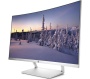 HP 27 Full HD 27" Curved LED Monitor - White & Silver