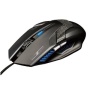 TeckNet M268 Souris gamer filaire,capteur optique de haute précision, 2000 DPI, 6 boutons, 40g poids supplémentaire