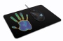'Touch Me' Colour Changing Liquid Crystal Mouse Mat/Pad - Colour: Black - Smart Materials