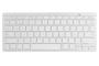 Aukey® Tastiera Bluetooth 3.0 Wireless universale, Layout Italiano QWERTY, Ultra-sottile Keyboard per Apple iPhone, iPad e Mac. (KM-B1 Bianco)