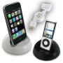 Universal Docking Station für iPhone iPod WEISS + USB Datenkabel