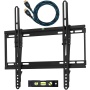 Cheetah Mounts APTMSB Staffa Ultra Sottile da Parete per TV da 32 a 65 Pollici (Adatta anche a Televisori a Partire da 20 Pollici) LED, LCD e Schermo