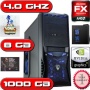 VERY FAST GAMING COMPUTER, AMD 3.6GHZ BULLDOZER II X4 FX 4100 CPU, 8GB DDR3 RAM, 1000GB HARD DRIVE, GPU GeForce: GTX 550 Ti DVD REWITER, WIFI.