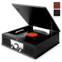 Auna TT-92B Platine vinyle USB SD AUX radio FM -noire