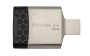 Kingston Technology MobileLite G4 Micro-SDXC, USB 3.0, Nero/Grigio