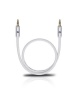 Oehlbach i-Connect J-35  Mobiles Audiokabel, 3,5 mm Klinke auf 3,5 mm Klinke  weiß  1.50 m