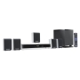 Panasonic SC-PT90EG-S 5.1 DVD Heimkinosystem (HDMI, Upscaler 1080p, DivX-zertifiziert, 330 Watt RMS) silber