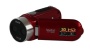Vivitar 790HD 5.1MP 3D Video Camera with 2.7" Screen and 4x Digital Zoom with Face Detection in Red