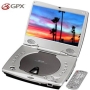 GPX PDL804 Multizone / Zonefree / Regionfree / Multiregion 8.5 inch Portable DVD Player (Plays All DVDs from All Over the World)