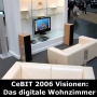 CeBIT 2006: Digital Living im Wohnzimmer