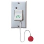 Aiphone Bathroom Pull Cord Switch W/Manual Reset, Part# NBR-7AS