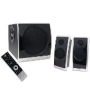 Logicool Z Cinema USB 3-Piece Surround Sound Speaker System (Black/Silver)