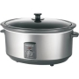 Morphy Richards 48718 Oval Slow Cooker 6.5 Litre, Stainless Steel