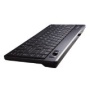 Perixx PERIBOARD-706PLUS UK, Wireless Keyboard with Trackball - 2.4G - Up to 10 Meters Operating Range - Nano Receiver - 14mm Trackball - On/Off Switc