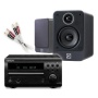 Creative Audio CA-MS5i-BG Micro Stereo System (Denon DM39DAB Black + Q Acoustics 2010i Graphite + £55 QED cable bundle). 2 Year Guarantee + Free next