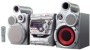 JVC MX-GT700 - Mini system - radio / 3xCD / dual cassette - metallic gray