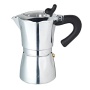 Kitchen Craft Italian Collection Espresso Coffee Maker Six Cup with Clear Lid, 300ml