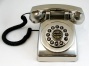 Paramount 1950 Desk phone Silver