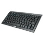 AZIO KB334B Black 80 Normal Keys Bluetooth Wireless Mini Keyboard (work with iPhone, iPad, Android 3.0)