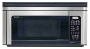 Sharp R-1880LS - Microwave oven with built-in exhaust system - over-range - 31.1 litres - 850 W - stainless steel/black