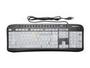 Sunbeam EL-KB-03-BK-U Black/White USB Standard Illuminated Keyboard - Retail