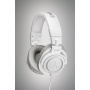 Audio Technica ATHM50 Pro Dj Headphones - White Coiled Cable