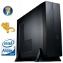 Design Slim PC mit Intel Atom D2500 (neue Version) DualCore 2x 1,83Ghz, 2GB DDR3 RAM, 500GB Festplatte, Grafik Intel GMA X3600 VGA/HDMI, 22x DVD-Brenn