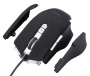 Perixx MX-1800B, programmabile Gaming Mouse - Nero - 7 tasti programmabili - Omron Microinterruttori - Avago ADNS3090 sensore ottico 3500dpi - Side va