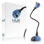 Hue HD USB webcam (blue) with built-in mic for Windows & Mac - Skype, MSN, Yahoo, iChat